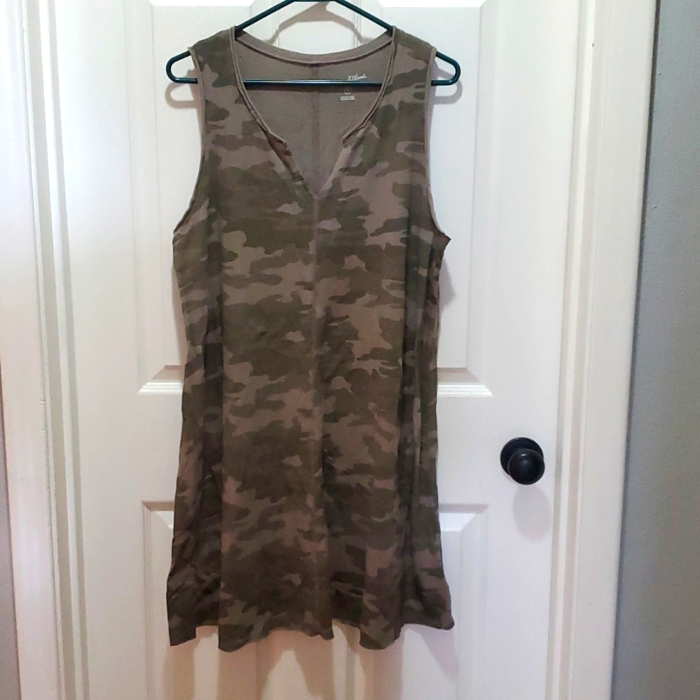 Camo casual dress or tunic